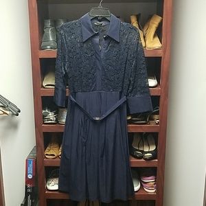 Navy Lace dress